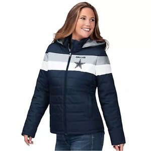 NFL Dallas Women's Puffer Jacket NWT